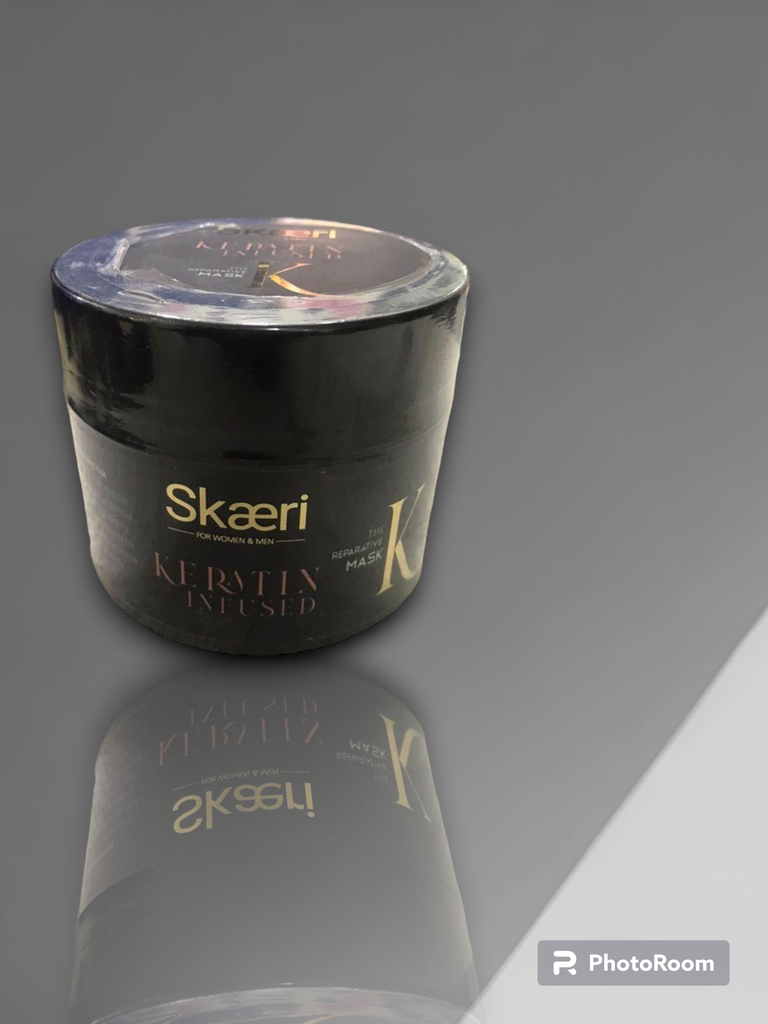 keratin hair masque black
